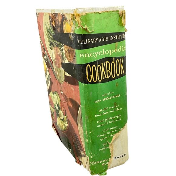 Culinary Arts Institute Encyclopedic Cookbook Hardcover Ruth Berolzheimer 1969 - Picture 2 of 11